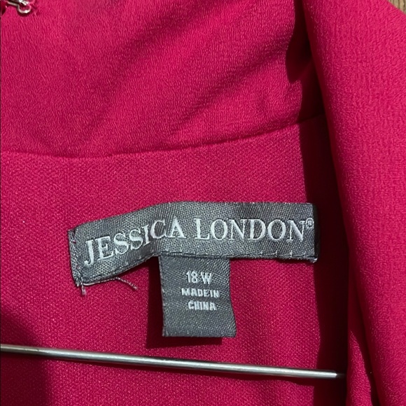 Jessica London Fuchsia Sleeveless Top - Picture 2 of 3